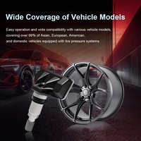 Sensor Externo Programable Digital TPMS CAREUD de 5V, Medidor de Presión de Neumáticos para Automóvil, 433MHz+315MHz, Interfaz OBD, Función de Actualización WIFI