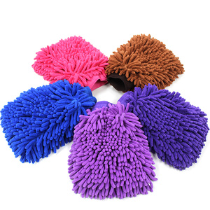 ถุงมือทำความสะอาดสำหรับครัวเรือน,Chenille ถุงมือทำความสะอาดรถยนต์ทำจากไมโครไฟเบอร์ - Product Image 2