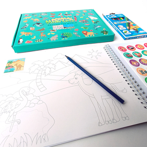 กล่องใส่ของเล่นแบบปรับแต่งได้สำหรับเด็กที่มีปากกาวาดรูปแบบ Montessori - Product Image 3