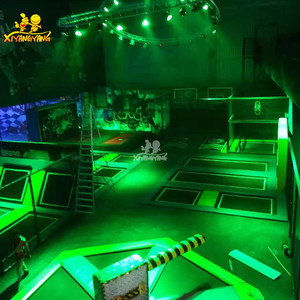 Nhà Máy Bền Tùy Chỉnh Nhảy <span class=keywords><strong>Bungee</strong></span> Giường Trampoline Trẻ Em Trong Nhà Bouncy Trampoline Công Viên - Product Image 4