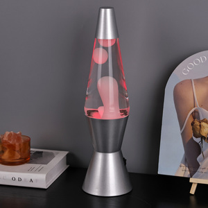 17 năm tùy chỉnh Bullet Shade màu xanh lá cây 15 inch trang trí nội thất Đồ chơi RGB thay đổi màu sắc 24V điều khiển LED Lava đèn với điện năng thấp hơn - Product Image 4