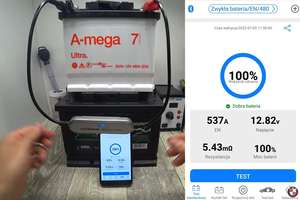 Aplicación móvil Bluetooth tipo 6V 12V probador de batería de coche KONNWEI BK100 Monitor de forma de onda de voltaje - Product Image 6