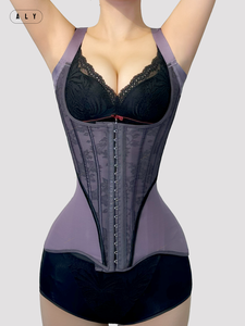 Femmes Latex taille formateur Shapewear taille Cincher tondeuse ventre contrôle minceur ceinture Corsets avec Logo imprimé Faja Shapewear - Product Image 3