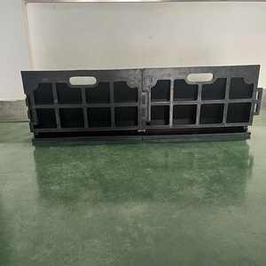 Dễ dàng cài đặt nhiệm vụ nặng nề 41*31.5*10cm cao su an toàn giao thông Xe bước thang tam giác Pad kerb đường lề đường đoạn đường nối - Product Image 2