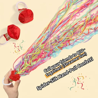 30 lance-confettis à main, serpentins et crackers en plastique, sans désordre, pour Anniversaire, Halloween, Rentrée scolaire, Remise de diplôme, Champion