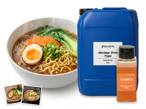 Flavolink Saborizante de Camarón Aditivo Alimentario Muestra de Edulcorantes para Fabricación de Snacks Halal Ingrediente Líquido de Sabor a Mariscos R-SFL 120g - Product Image 6