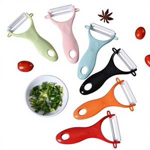 Éplucheur de légumes et fruits 4 couleurs, best-seller, pour pommes de terre, carottes, concombres, ustensile de cuisine en céramique - Product Image 1