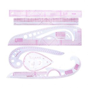 Multiple Size <b>Sewing</b> <b>Set</b> Tailor Curve Plastic Ruler for Cloth Cutting Drawing - Product Image 2