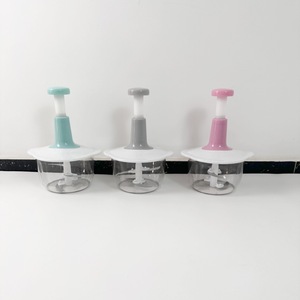 Grande ciotola da 1,5 l trinciatrice di verdure senza sforzo tritacarne frutta ed erbe tritatutto con cipolla all'aglio pressa <span class=keywords><strong>manuale</strong></span> cibo Chopper - Product Image 2