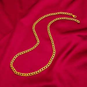 Bracelet de patron dominant pour <span class=keywords><strong>homme</strong></span> plaqué or, anneau plat, vente en gros, collier assorti pour <span class=keywords><strong>homme</strong></span> - Product Image 4