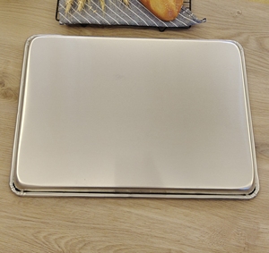 Sản Phẩm Nóng Bán Trực Tiếp Từ Nhà Máy Chuyên Nghiệp Tấm Nhôm Chống Dính Khay Nướng Bánh Phẳng Kích Thước Đầy Đủ Một Nửa - Product Image 5