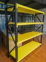 Étagères d'entrepôt Sanyang en acier léger, capacité de 100-200 kg par étagère, 4 niveaux, bleues, pour centre de distribution, fabrication OEM/ODM
