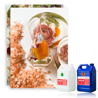 Résine époxy transparente 1:1 et durcisseur pour artisanat DIY, créations en résine cristalline, kit de résine époxy pour artisanat, plateau de table, travail du bois