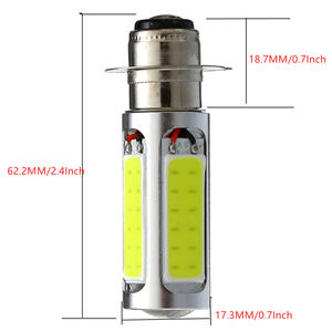 Faro Delantero Blanco <span class=keywords><strong>H6M</strong></span> para Motocicleta PX15d 5 COB SMD LED 12V ATV Bombilla de Luz Antiniebla para Motocicleta Súper Brillante Blanco 6000K - Product Image 5