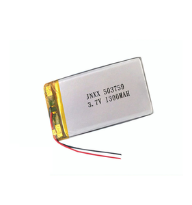 3.7V 1300mAh <span class=keywords><strong>503759</strong></span> <span class=keywords><strong>Lipo</strong></span> 리튬 폴리머 배터리 GPS - Product Image 5
