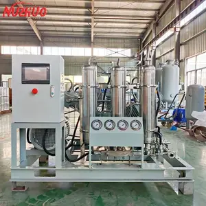 NUZHUO Air Cooled High Pressure Oxygen Compressor 100% Oil Free Piston 4 Stage
