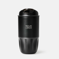 Tasse à café isotherme design avec couvercle anti-fuite, intérieur en acier inoxydable 316 pour souvenirs d'affaires haut de gamme, couleur personnalisée, MOQ120