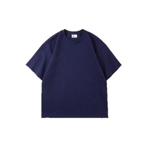 T-shirt à manches courtes pour homme, col rond, double fil, coton pur, respirant, coupe ample, décontracté, pour tous les jours - Product Image 3