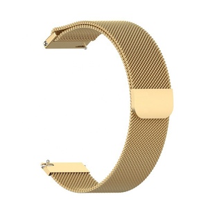 Correa de eslabones milaneses de 22 mm y 20 mm para Samsung Galaxy <span class=keywords><strong>Watch</strong></span> de 46 mm y 42 mm, Gear S3 Frontier, <span class=keywords><strong>Huawei</strong></span> <span class=keywords><strong>Watch</strong></span> <span class=keywords><strong>GT</strong></span> <span class=keywords><strong>2</strong></span>, Active <span class=keywords><strong>2</strong></span>, Amazfit Bip Band - Product Image 2