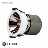 Nouveau Spot LED Encastrable Rond Anti-Éblouissement Liangte 12W 5 Couleurs pour Plafond Commercial et Résidentiel 2026