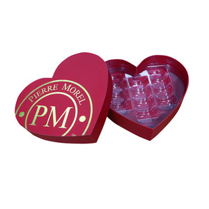 Tông hình trái tim sang trọng tùy chỉnh Macaron hộp bán buôn cho vật nuôi bên trong - Product Image 2