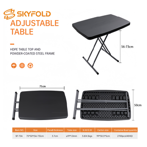 <span class=keywords><strong>Tavolo</strong></span> Pieghevole per Eventi e Catering Personalizzato, Convertibile in Panca, per Esterni - Product Image 1