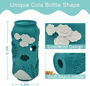 ของเล่นยางรูปขวดโค้ก <span class=keywords><strong>PETOPIA</strong></span> สำหรับสุนัขที่ชอบกัดแทะ ทนทาน ไม่แตกหัก ช่วยทำความสะอาดฟัน เล่นได้แบบมีปฏิสัมพันธ์ ขนาดใหญ่/กลาง - Product Image 2