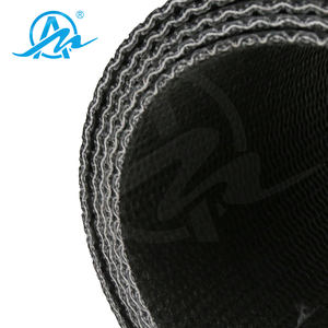 Havaalanı taşıma paketi lojistik bant düşük gürültü siyah PVK bant konveyör bant - Product Image 1