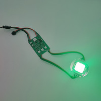 WS2811 Module de point de pixel LED adressable RVB à changement de couleur allume Smart IC 20W 12-24V Module unique haute puissance