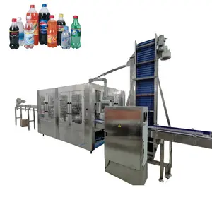 3000BPH Full Automatic Small 3IN1 Carbonated Soft Drink Beverage Filling Machine Production Line