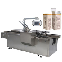 Machine de cartonnage d'emballage de barre de savon de boîte automatique pour ampoule de masque de parfum de préservatif de brosse à dents cosmétique
