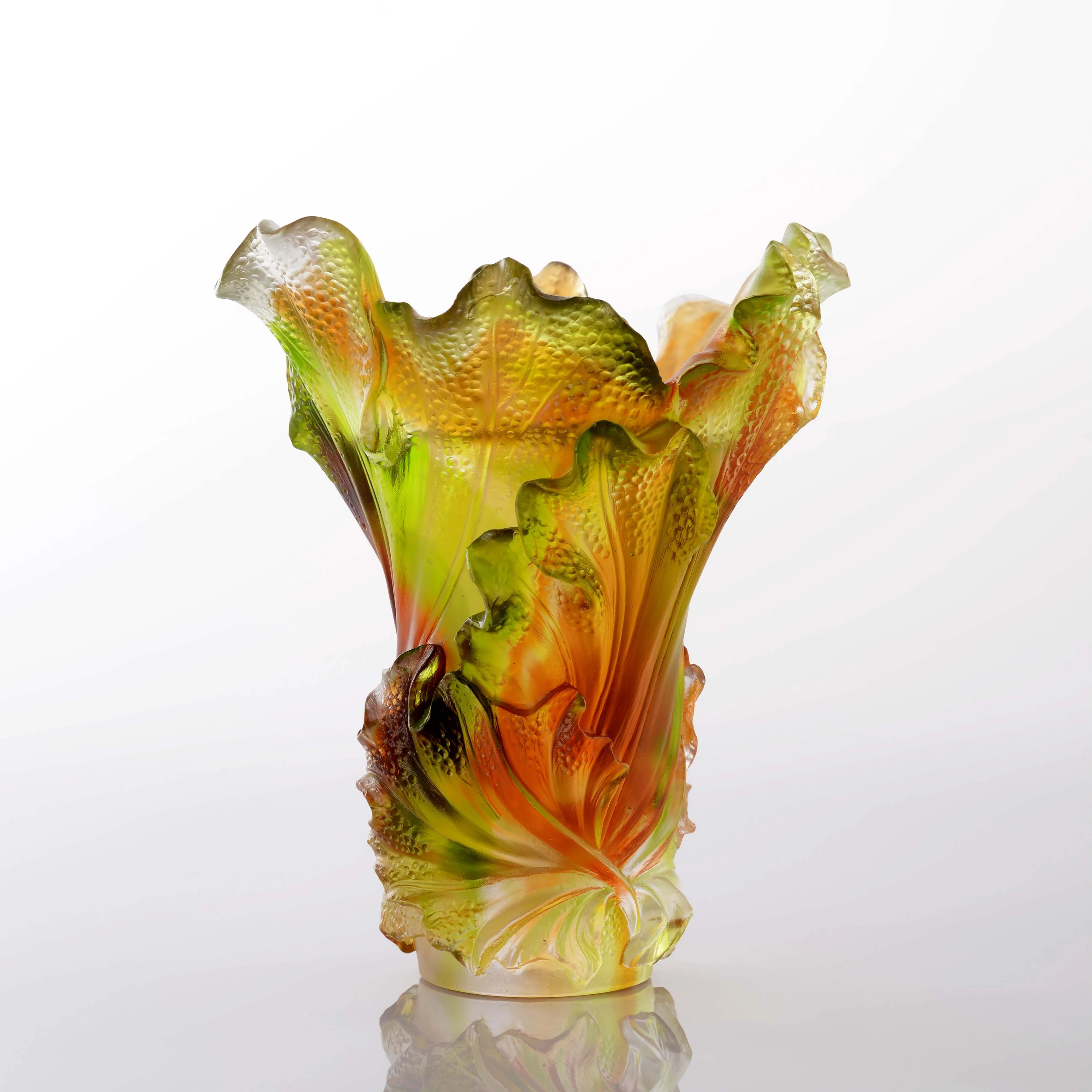 Quemador de aceite de Oriente Medio, lámpara de incienso de cristal de liuli para decoración de boda, color bonito