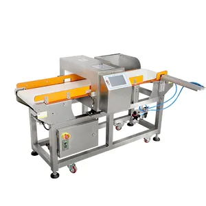 Conveyor Belt Food Packaging Rice Bread Cake Metal Detector Machine