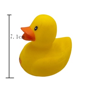Chất Lượng Cao Màu Vàng Vịt Vinyl Tùy Chỉnh Đồ Chơi Con Chó Đồ Chơi Bán Buôn Hình Dạng Khác Nhau của Pet Đồ Chơi - Product Image 2