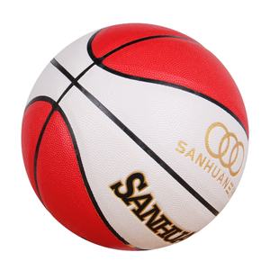 Ballon de rue en cuir composite Aolan Ballon de <span class=keywords><strong>basket</strong></span> extérieur et intérieur imprimé de style coloré - Product Image 4