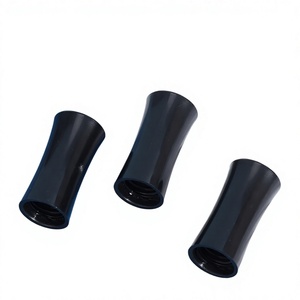 Tapa Clásica para Botella de Esmalte de Uñas en Forma de Reloj de Arena, Negra, 13 mm, Estilo Bayoneta, Tapas para Esmalte de Uñas en Caja al por Mayor - Product Image 1