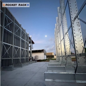 Giá để đồ ROCKET RACK mạ kẽm, có thể điều chỉnh, chịu lực cao, bền chắc, bằng thép công nghiệp, để ngoài trời, kiểu <span class=keywords><strong>cantilever</strong></span> một bên - Product Image 5