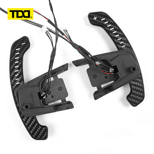 Palettes de changement de vitesse magnétiques en fibre de carbone TDD LED pour VW Volkswagen Golf MK7 MK7.5 Golf R Scirocco - Product Image 1