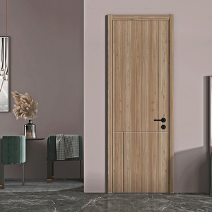 Portes intérieures en bois massif <span class=keywords><strong>Duret</strong></span> Chine, design moderne, surface finie, imperméables, garantie 2 ans, taille personnalisable pour chambre à coucher - Product Image 3