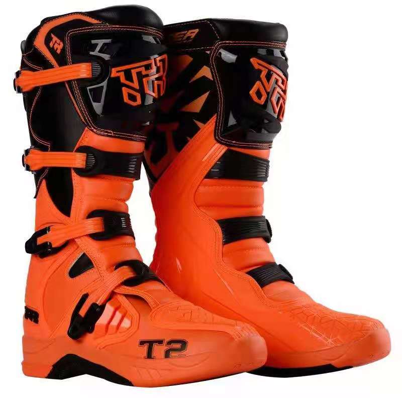 Ap02 — bottes de Moto Motocross pour hommes, pour Enduro, équitation, MX, ADV, Boots, chaussures de course, vtt, bottes de descente, 2021