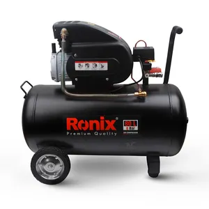 Ronix Rc-8010 2.5Hp 80L ban layanan vulkanisir, alat pneumatik cuci mobil pertukangan lukisan kompresor udara