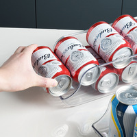 Yzl ZS206 — bacs organisateurs de réfrigérateur, distributeur de stockage de bouteilles d'eau en plastique, canettes Pop de Soda et support de boisson pour pantalon