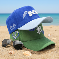 Gorra de Béisbol Clásica de Estilo Retro, Mezcla de Gamuza, Bordado Disponible, Tela Transpirable, OEM, ISO 9001, Gorra de Béisbol de Gamuza Personalizada