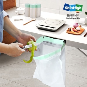 Sinh thái thân thiện compostable Thùng rác túi phân hủy sinh học PLA túi rác nhựa không có loại nhựa - Product Image 2