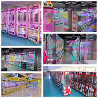 Mesin Game Hadiah Arcade Koin 2 Claw Crazy Toy Grosir Pabrik Guangdong Garansi 1 Tahun Bahasa Inggris