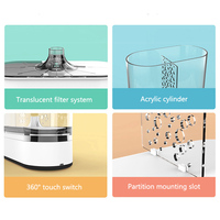 Haile — Mini USB paresseux pour aquarium, 100 pièces, reproduction de pompe à oxygène, nettoyage de réservoir, fonctionne avec une pompe à oxygène, idéal pour la maison