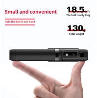 Perche à Selfie Portable et Intelligente avec Rotation à 360 Degrés, Support Stabilisateur de Cardan pour Smartphone, Vlog, Vidéo en Direct YouTube pour Téléphones Android