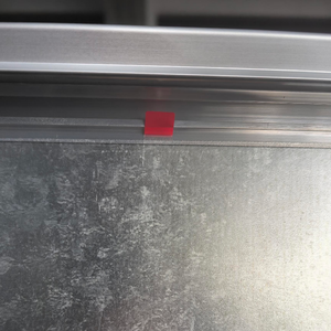 Panneau de trottoir d'affichage publicitaire stable et lourd pour magasin A0/A1/B1/B2 profilé en aluminium argenté - Product Image 3