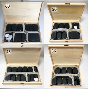 Hot <span class=keywords><strong>Rock</strong></span> Stone Massage Set Houten Kist Verlichten Stress Rugpijn Gezondheidszorg Acupressuur <span class=keywords><strong>Lava</strong></span> Basalt Stenen Voor Gezondheidszorg - Product Image 6