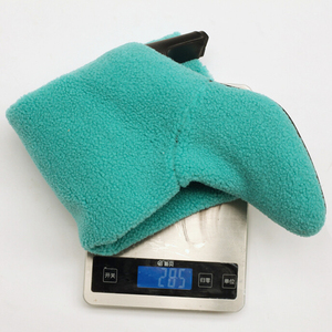 Bottes hautes en fourrure pour femmes, grande taille 44, talons épais mi-hauts, chaussures d'hiver à bout carré, bottines longues - Product Image 5